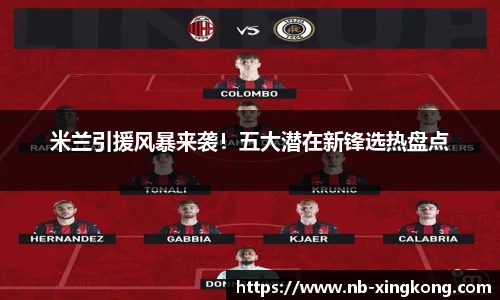 米兰引援风暴来袭！五大潜在新锋选热盘点